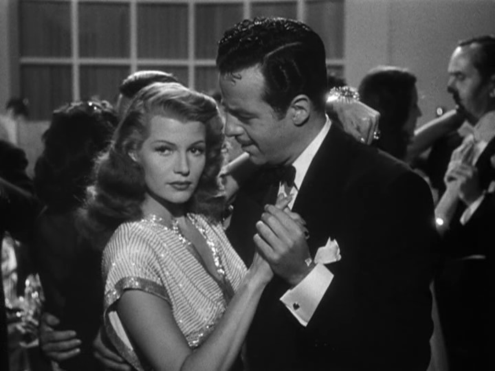 Rita Hayworth and Gerald Mohr in Gilda (1946)