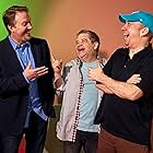 Paul Giamatti, Patton Oswalt, and Stephen T. Asma at an event for Shatter Belt (2023)