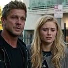 Kenny Johnson and Virginia Gardner in Secrets and Lies (2015)