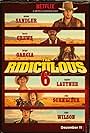 Adam Sandler, Rob Schneider, Luke Wilson, Terry Crews, Jorge Garcia, and Taylor Lautner in The Ridiculous 6 (2015)
