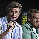 Charles Edwards and Owain Arthur at SDCC for The Rings of Power