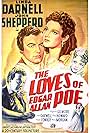 Linda Darnell, Virginia Gilmore, and Shepperd Strudwick in The Loves of Edgar Allan Poe (1942)