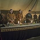 Jonathan Rhys Meyers, Jennie Jacques, Moe Dunford, Darren Cahill, and Ferdia Walsh-Peelo in Vikings (2013)