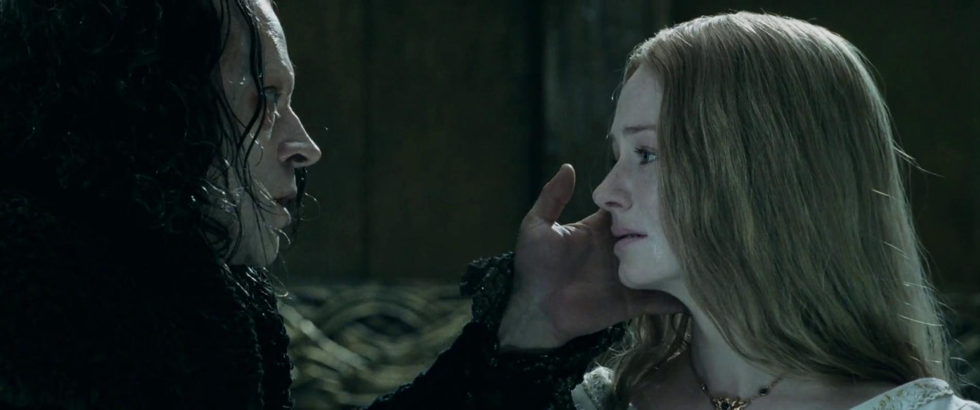 Brad Dourif and Miranda Otto in The Lord of the Rings: The Two Towers (2002)
