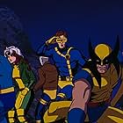 George Buza, Cal Dodd, Lenore Zann, Morph, Ray Chase, JP Karliak, A.J. LoCascio, Isaac Robinson-Smith, and Rogue in X-Men '97 (2024)