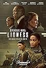 Morgan Freeman, Nicole Kidman, Michael Kelly, Zoe Saldana, and Laysla De Oliveira in Lioness (2023)