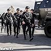 Shemar Moore, Jay Harrington, Kenny Johnson, David Lim, and Alex Russell in S.W.A.T. (2017)