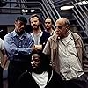 Granville Adams, Jordan Lage, George Morfogen, Harold Perrineau, and Lee Tergesen in Oz (1997)