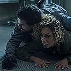 Steven Strait and Lyndie Greenwood in The Expanse (2015)