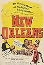 Arturo de Córdova, Woody Herman, Marjorie Lord, and Dorothy Patrick in New Orleans (1947)