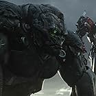 Ron Perlman and Peter Cullen in Transformers: Rise of the Beasts (2023)