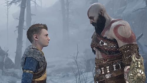 Kratos and his son Atreus face the oncoming Norse apocalypse, Ragnarok.