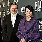Daniel Palladino and Amy Sherman-Palladino at an event for The 25th Annual Critics' Choice Awards (2020)