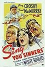Bing Crosby, Ellen Drew, Fred MacMurray, and Donald O'Connor in Sing, You Sinners (1938)