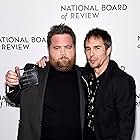 Sam Rockwell and Paul Walter Hauser at an event for Richard Jewell (2019)