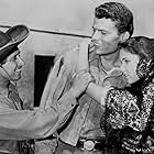 Yvonne Craig, Pedro Gonzalez Gonzalez, and Patrick Wayne in The Young Land (1959)