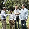 Nathan Lane, Jesse Tyler Ferguson, Eric Stonestreet, Christian Barillas, Aubrey Anderson-Emmons, and Cedric Joe in Modern Family (2009)