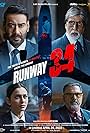 Amitabh Bachchan, Ajay Devgn, Boman Irani, and Rakul Preet Singh in Runway 34 (2022)