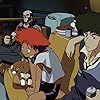 Unshô Ishizuka, Aoi Tada, and Kôichi Yamadera in Kaubôi bibappu: Cowboy Bebop (1998)