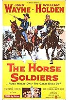 William Holden and John Wayne in The Horse Soldiers (1959)