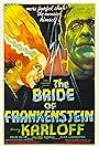 Boris Karloff and Elsa Lanchester in Bride of Frankenstein (1935)