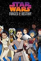 Ashley Eckstein, Felicity Jones, Vanessa Marshall, Catherine Taber, Tiya Sircar, Shelby Young, and Daisy Ridley in Star Wars: Forces of Destiny (2017)