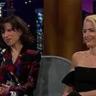 Gillian Anderson and Sally Hawkins in The Late Late Show with James Corden (2015)