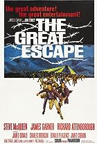 Richard Attenborough, Steve McQueen, and James Garner in The Great Escape (1963)
