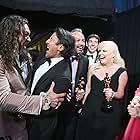 Helen Mirren, Evan Hayes, Jason Momoa, Shannon Dill, Jimmy Chin, and Alex Honnold at an event for The Oscars (2019)