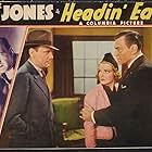 Ruth Coleman, Buck Jones, and Harry Lash in Headin' East (1937)