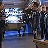 Jason Isaacs, Anthony Rapp, Rainn Wilson, Sonequa Martin-Green, and Shazad Latif in Star Trek: Discovery (2017)