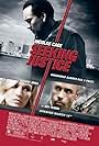 Nicolas Cage, Guy Pearce, and January Jones in Seeking Justice (2011)