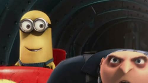 Despicable Me: Vector Uses The Shrink Ray On Gru