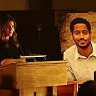Alfred Enoch and Karla Souza in Go Cry Somewhere Else (2017)