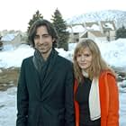 Jennifer Jason Leigh and Noah Baumbach at an event for The Squid and the Whale (2005)