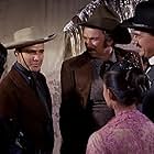 Marlon Brando, Karl Malden, Slim Pickens, Katy Jurado, and Pina Pellicer in One-Eyed Jacks (1961)