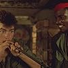 Charlie Sheen and Keith David in Platoon (1986)