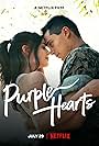 Nicholas Galitzine and Sofia Carson in Purple Hearts (2022)