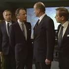 Nigel Hawthorne, Paul Eddington, Derek Fowlds, and Frederick Treves in Yes, Prime Minister (1986)