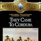 Gary Cooper, Rita Hayworth, Van Heflin, and Tab Hunter in They Came to Cordura (1959)