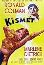 Marlene Dietrich and Ronald Colman in Kismet (1944)