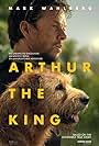 Mark Wahlberg, Carlos Rodríguez, and Ukai in Arthur the King (2024)