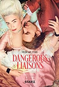 Alice Englert and Nicholas Denton in Dangerous Liaisons (2022)