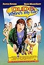 Jennifer Garner, Ashton Kutcher, Seann William Scott, Marla Sokoloff, and Sydney in Dude, Where's My Car? (2000)