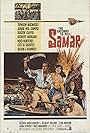 George Montgomery, Joan O'Brien, Ziva Rodann, and Gilbert Roland in Samar (1962)