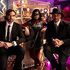 Iman Vellani, Bilall Fallah, and Adil El Arbi in Ms. Marvel (2022)