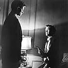 Farley Granger and Robert Walker in Strangers on a Train (1951)