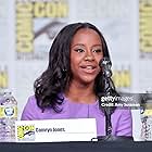 Camryn Jones at the Comic Con, Paper Girls panel