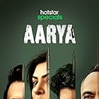 Sushmita Sen, Manish Chaudhari, Namit Das, and Sikandar Kher in Aarya (2020)