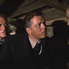 Richard Attenborough, Steve McQueen, and Gordon Jackson in The Great Escape (1963)
